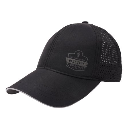 CHILL-ITS BY ERGODYNE Black Performance Cooling Baseball Hat 8937